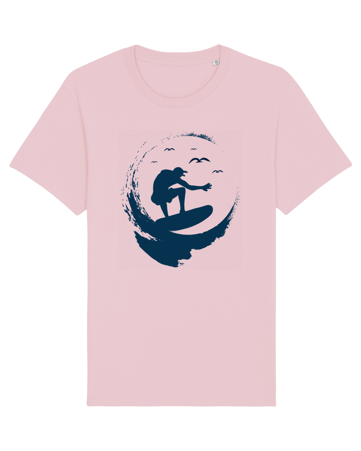 Tricou mânecă scurtă Unisex Rocker Cotton Pink