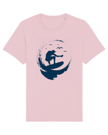 Perfect Wave Surf Life Ocean Cotton Pink