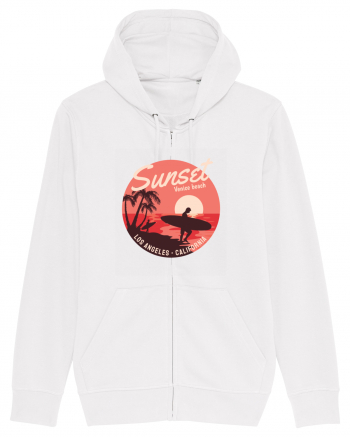 Retro Sunset Venice Beach White