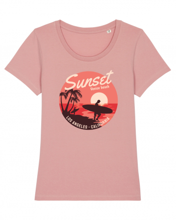 Retro Sunset Venice Beach Canyon Pink