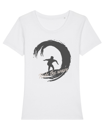 Ride The Wave Ocean White