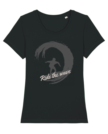 Ride The Wave Ocean Black