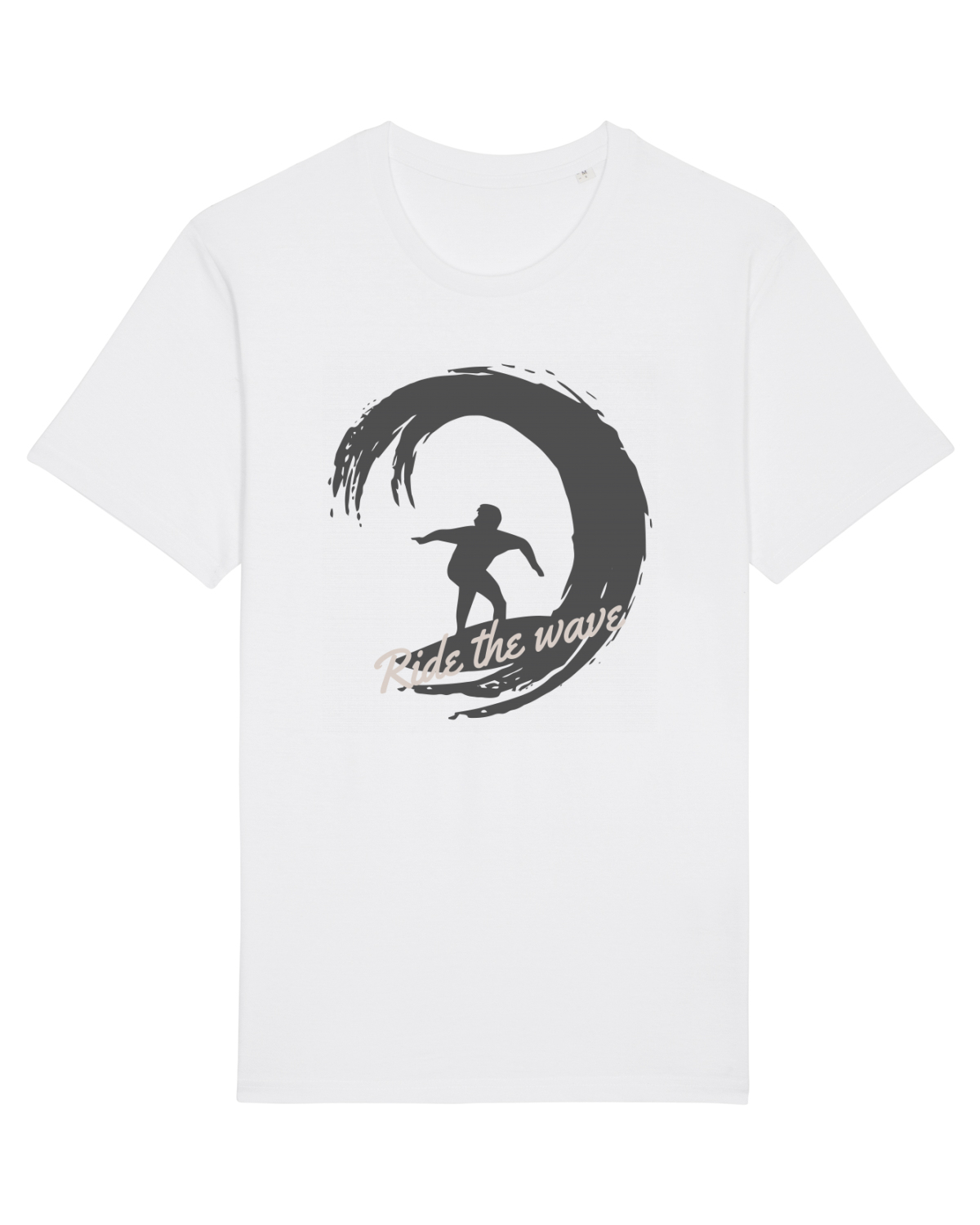 Tricou mânecă scurtă Unisex Rocker White