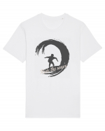 Ride The Wave Ocean Tricou mânecă scurtă Unisex Rocker