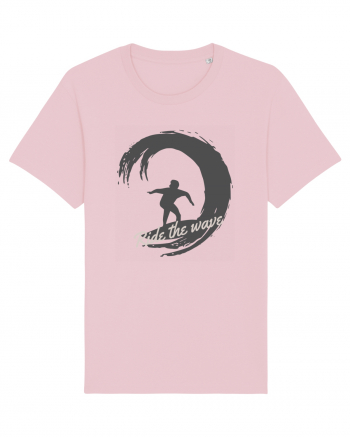 Ride The Wave Ocean Cotton Pink