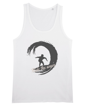 Ride The Wave Ocean White