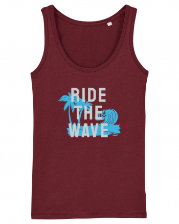Ride The Wave Ocean Ride The Wave Burgundy