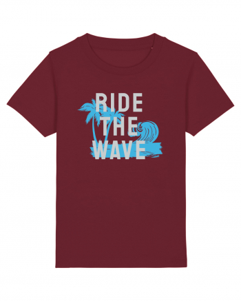 Ride The Wave Ocean Ride The Wave Burgundy