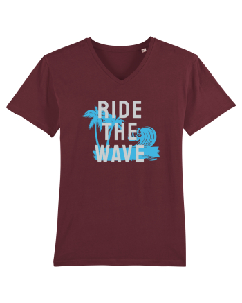 Ride The Wave Ocean Ride The Wave Burgundy