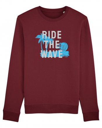 Ride The Wave Ocean Ride The Wave Burgundy