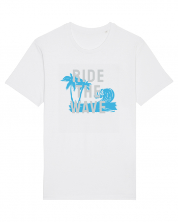Ride The Wave Ocean Ride The Wave White
