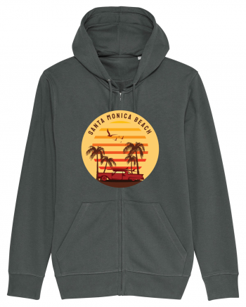 Santa Monica Beach Classic Sunset Anthracite