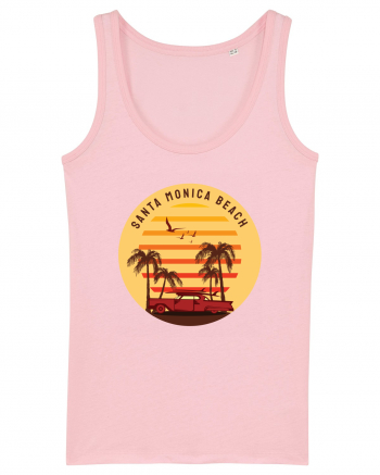 Santa Monica Beach Classic Sunset Cotton Pink