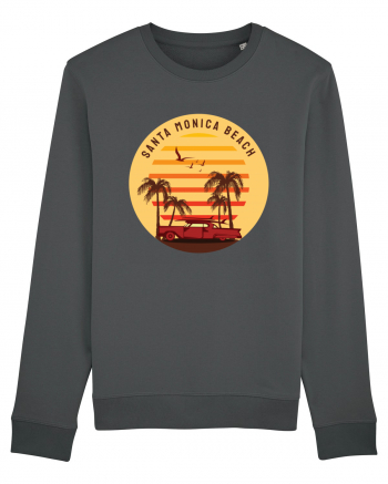 Santa Monica Beach Classic Sunset Anthracite