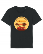 Santa Monica Beach Classic Sunset Tricou mânecă scurtă Unisex Rocker