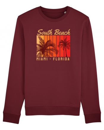 South Beach Miami Florida Burgundy