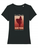 Surf More Venice Beach Tricou mânecă scurtă guler larg fitted Damă Expresser