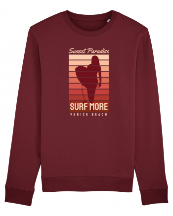 Surf More Venice Beach Burgundy