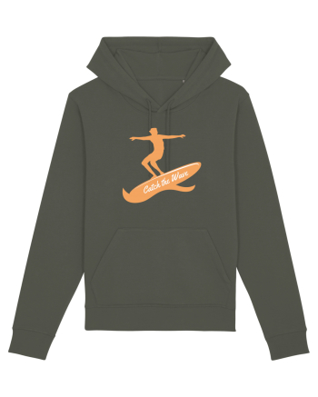 Surfer Catch The Wave Khaki