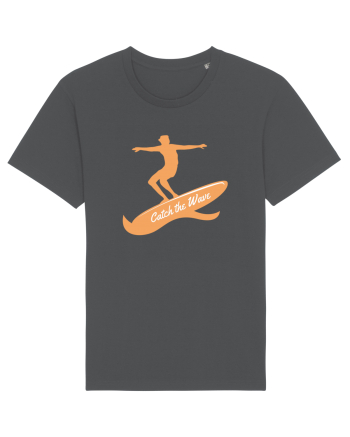 Surfer Catch The Wave Anthracite