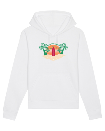 Surfing Beach White