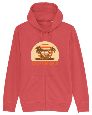 Tiny Home Big Living Beach Sunset Carmine Red