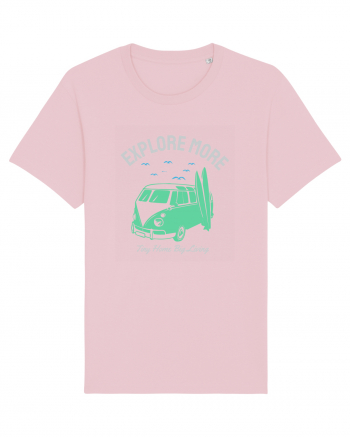 Tiny Home Big Living Beach Surf Cotton Pink