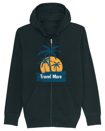 Travel More Amazing Sunset Black