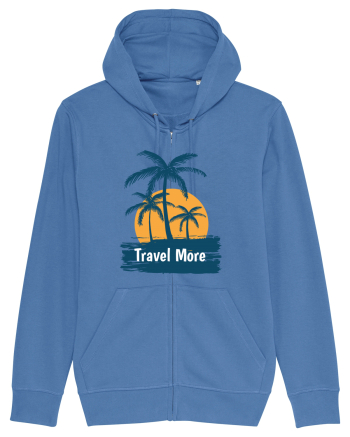 Travel More Amazing Sunset Bright Blue