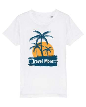 Travel More Amazing Sunset White