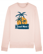 Travel More Amazing Sunset Bluză mânecă lungă Unisex Rise