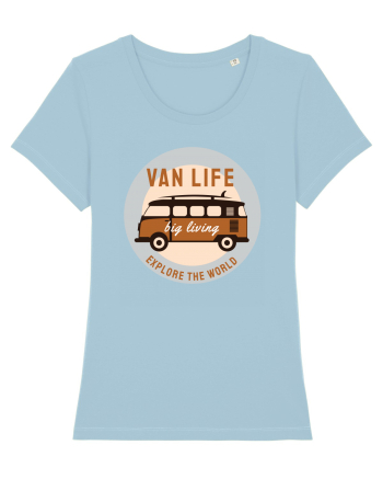 Van Life Explore The World Sky Blue