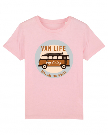 Van Life Explore The World Cotton Pink
