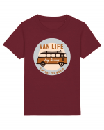 Van Life Explore The World Tricou mânecă scurtă  Copii Mini Creator