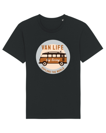 Van Life Explore The World Black