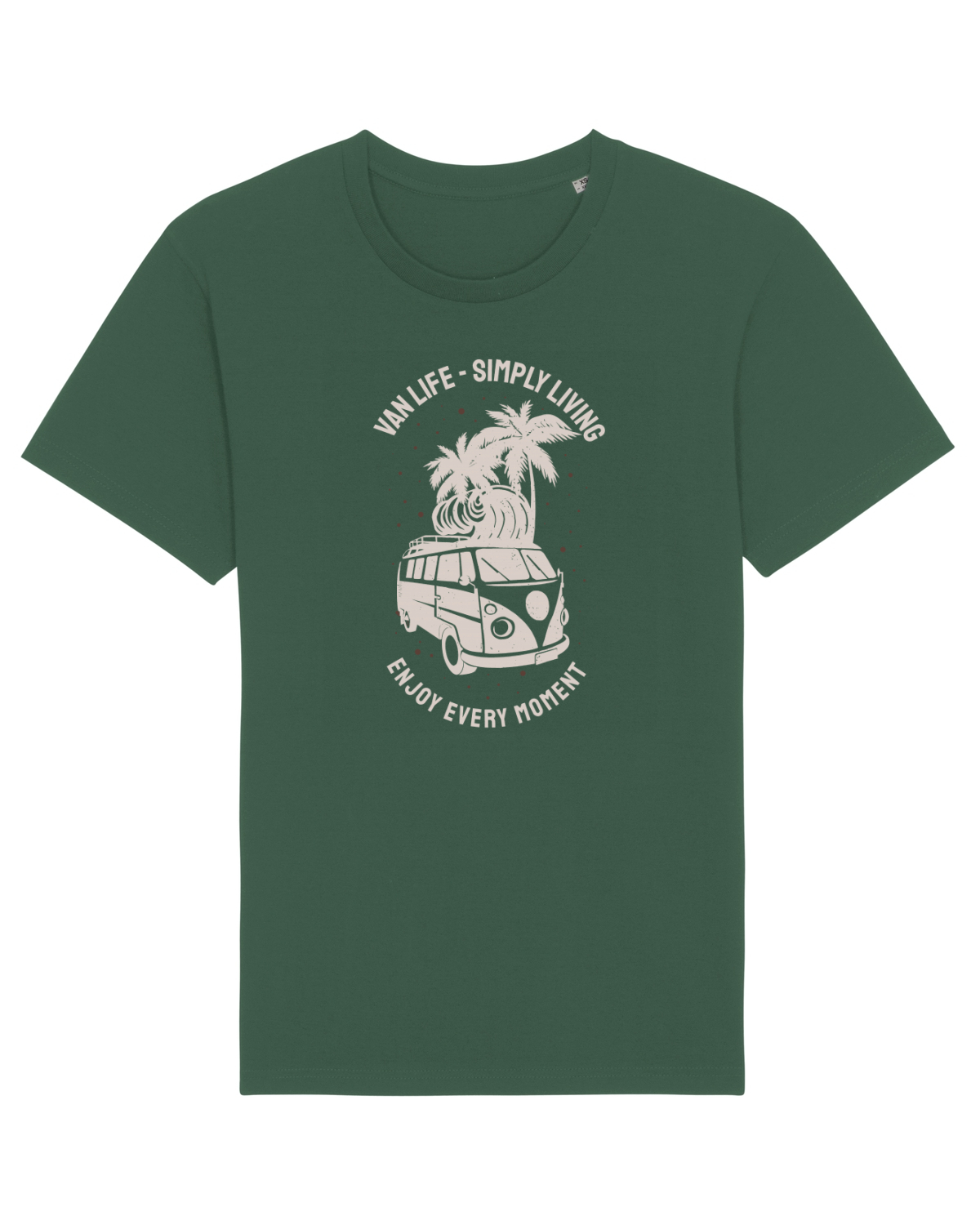 Tricou mânecă scurtă Unisex Rocker Bottle Green