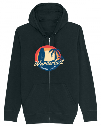 Wanderlust Tropical Paradise Black