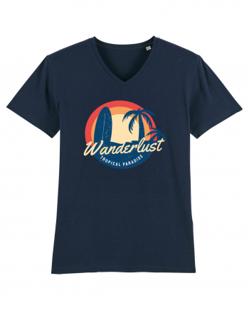 Wanderlust Tropical Paradise French Navy