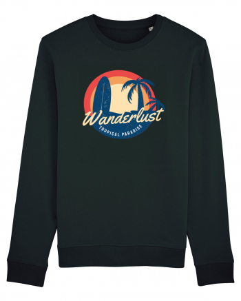 Wanderlust Tropical Paradise Black