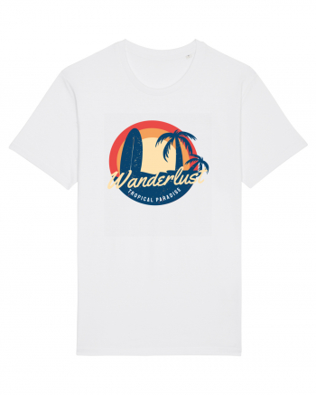 Wanderlust Tropical Paradise White