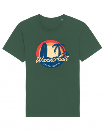 Wanderlust Tropical Paradise Bottle Green