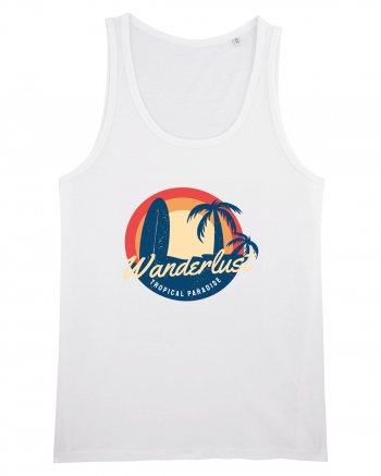 Wanderlust Tropical Paradise White