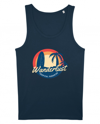 Wanderlust Tropical Paradise Navy