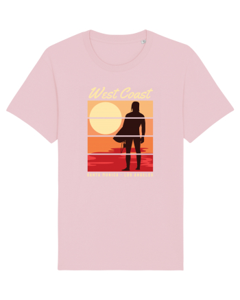 West Coast Santa Monica Beach Cotton Pink