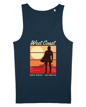 West Coast Santa Monica Beach Navy