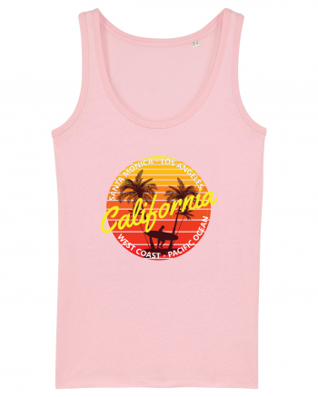 West Coast Santa Monica Surfing Cotton Pink