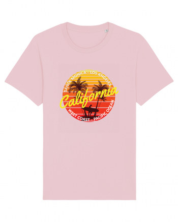 West Coast Santa Monica Surfing Cotton Pink