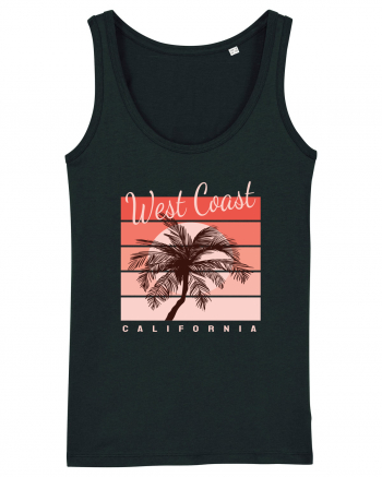 West Coast Sunset California Black