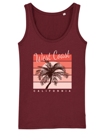 West Coast Sunset California Burgundy