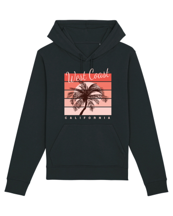 West Coast Sunset California Black